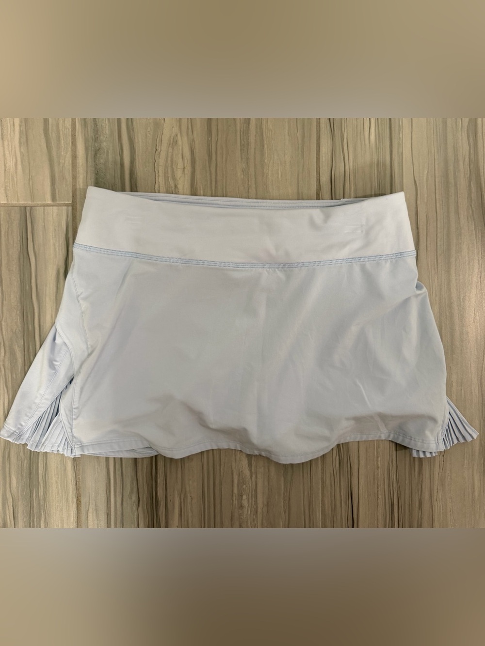 Lululemon Pace Rival Skirt Tall Pleated Light Blue Size 8